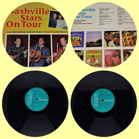 VINTAGE/RETRO LP-VINYL "NASHVILLE STAR ON TOUR"