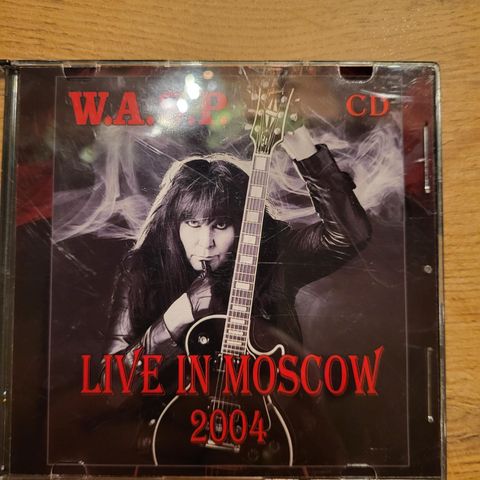 W.A.S.P. live cd selges