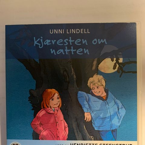 Lydbok; Kjæresten om natten, Unni Lindell. Ubrukt