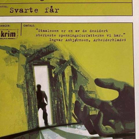 Gunnar Staalesen: "Svarte får". Varg Veum