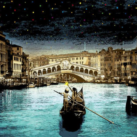 Roamcouch "When I Wish Upon A Star, Venice" (2016) til salgs