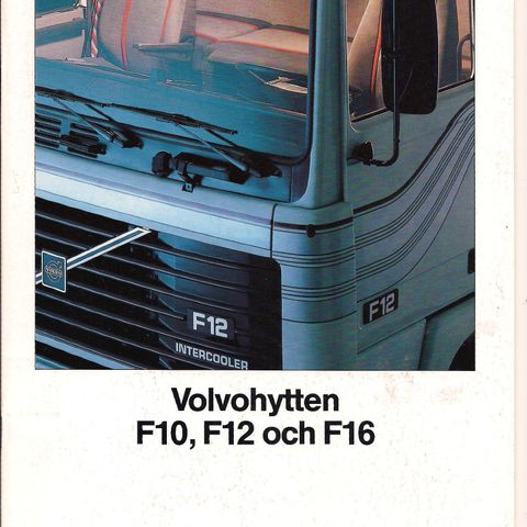 VOLVO F10*12*16 brosjyre