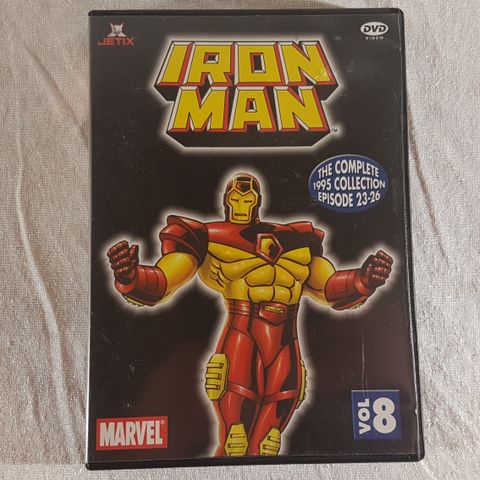 Iron Man 1995 Episode 23-26 DVD norsk tekst