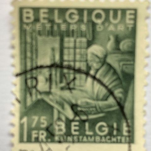 Belgia 1948 Nasjonale næringer  AFA 822