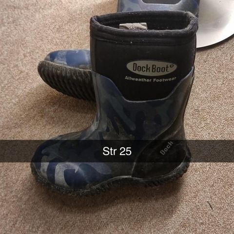 Dock boots str 25