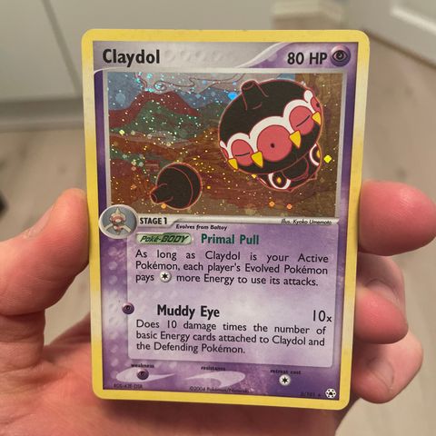 Pokemon Kort - Claydol 2/101 Holo Rare