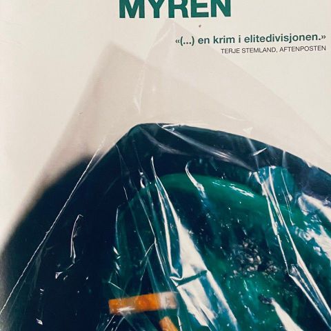 Arnaldur Indridason.:  "Myren".  Islandsk forfatter på norsk. Paperback