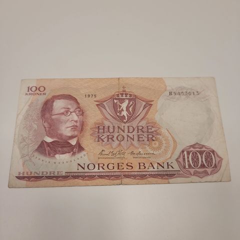100 kroner 1975 Norge , B 5453613