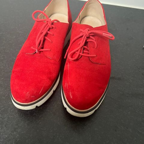 Røde sko fra Bianco