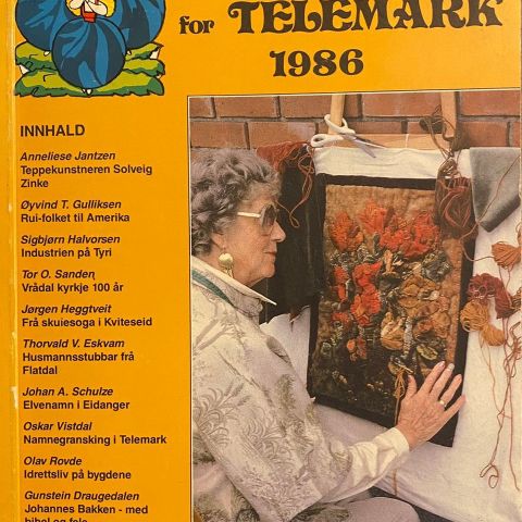 "Årbok for Telemark 1986"