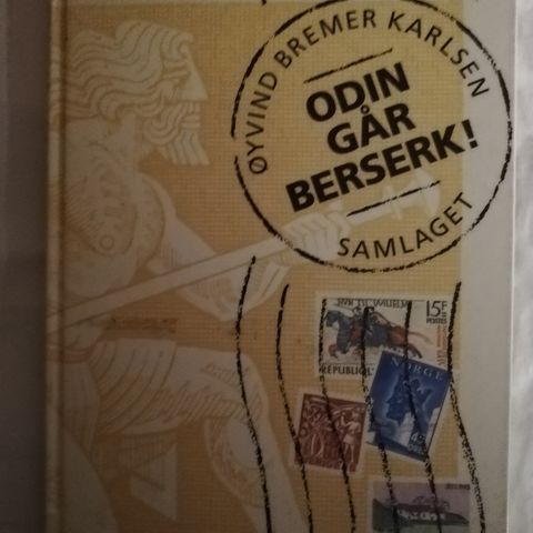 Odin går berserk! Boka viser frimerker med norrønt/vikingmotiv