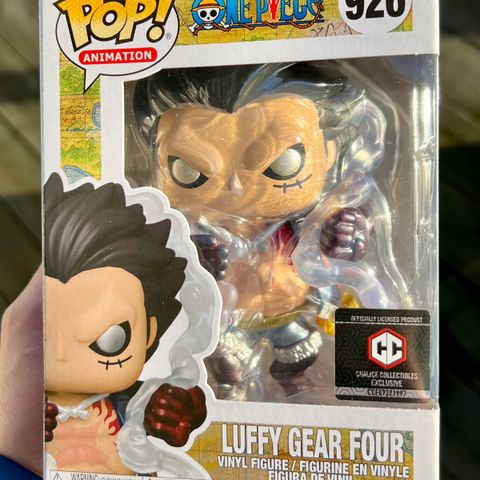 Funko Pop! Luffy Gear Four (Metallic) | One Piece (926) Excl. to Chalice Collect