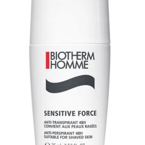 Biotherm Homme Sensitive Force - deodorant - kan leveres på NTNU