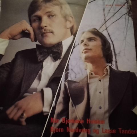 Bjørn nordvang og Lasse tanderø.når bjerkene suser.1970.