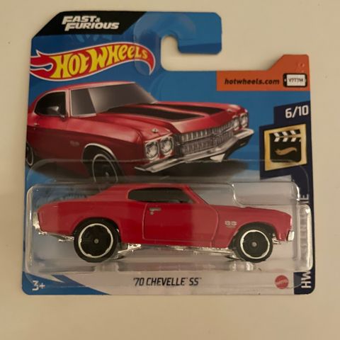 Chevelle SS Fast and Furious Hot Wheels