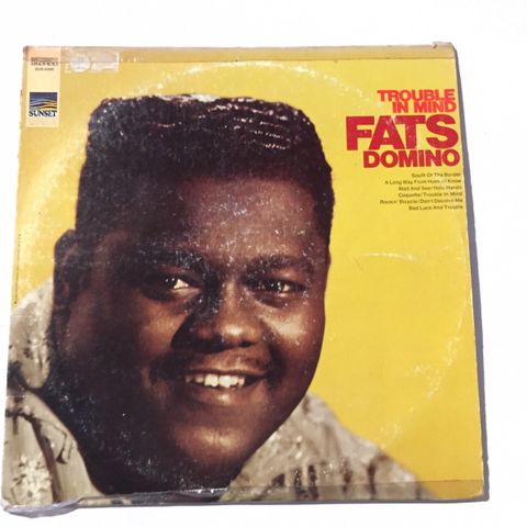 FATS DOMINO / TROUBLE IN MIND - VINYL LP