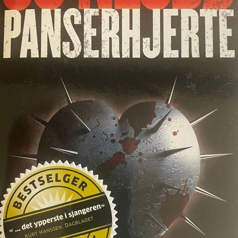 Jo Nesbø: "Panserhjerte" . Storpocket.