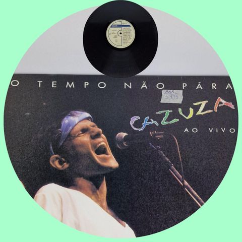 VINTAGE/RETRO LP-VINYL "O TEMPO NAO PARA 1988 "