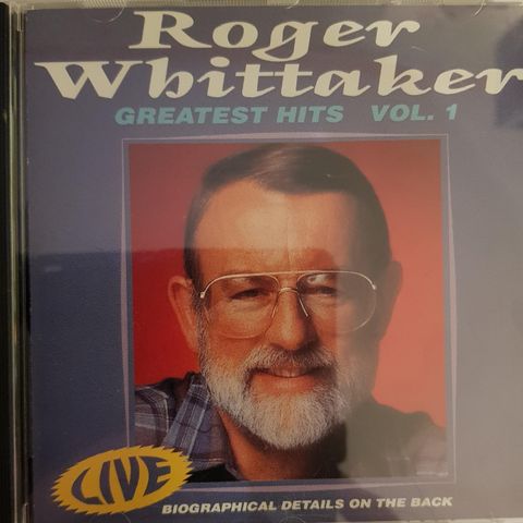 Roger Whittaker: Live.