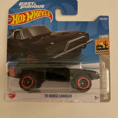 Dodge Charger Fast and Furious Hot Wheels