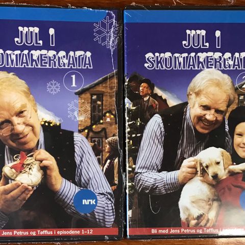 JUL I SKOMAKERGATA  DVDer samling (komplett sett) 🔥FORSEGLET!!