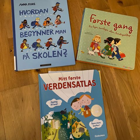 Barnebøker første gang/mitt første