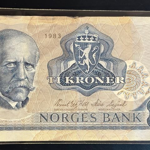 10 kr 1983 utgave 5 CH. (367 V)