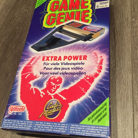 Game Genie komplett i eske