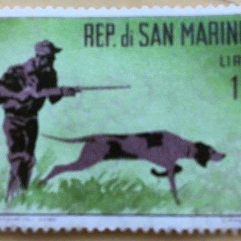 San Marino 1962 Hunting AFA 716 Postfrisk