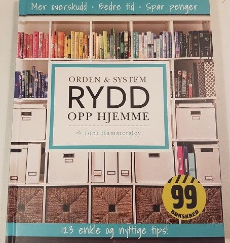 Rydd opp hjemme – Orden & system – Toni Hammersley