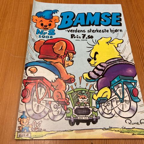 BAMSE Nr. 8 - 1986