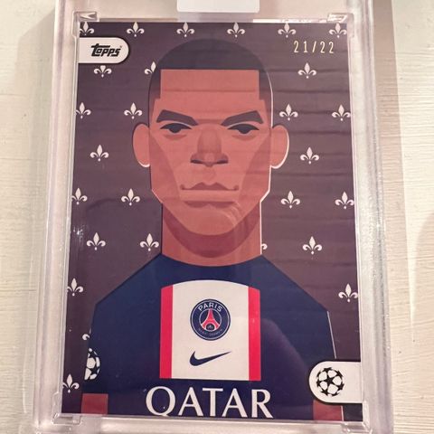 Kylian Mbappe Project 22 fotballkort 21/22