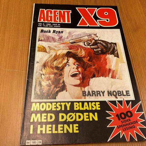 AGENT X9 Nr. 9 - 1986