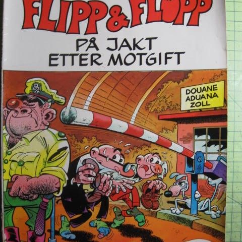 FLIPP & FLOPP Album nr 3 og pocket nr 5. - Se bilder!