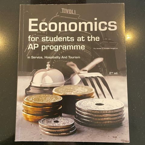 Economics for students at the AP programme in service, hospitality and tourism