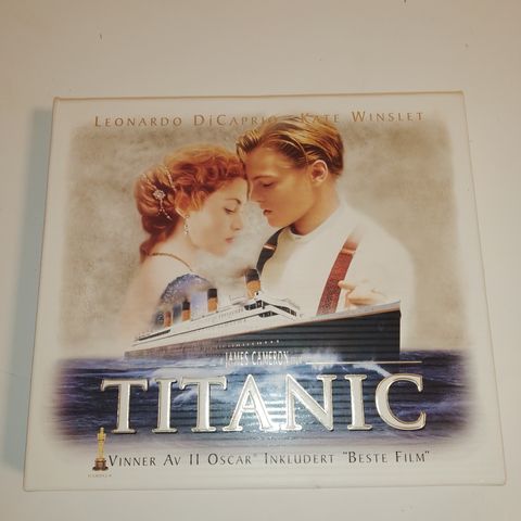 Titanic VHS samleboks