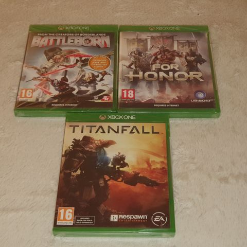 Titanfall, For Honor & Battleborn - til XBOX One