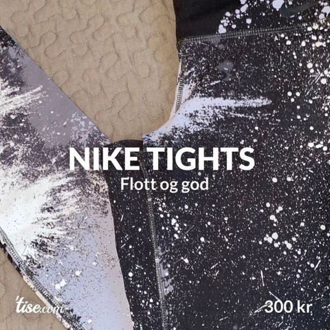 Nike Treningstights - lite og pent brukt!