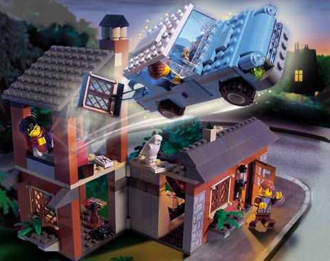 Lego Set 4728 Escape from Privet Drive - Harry Potter