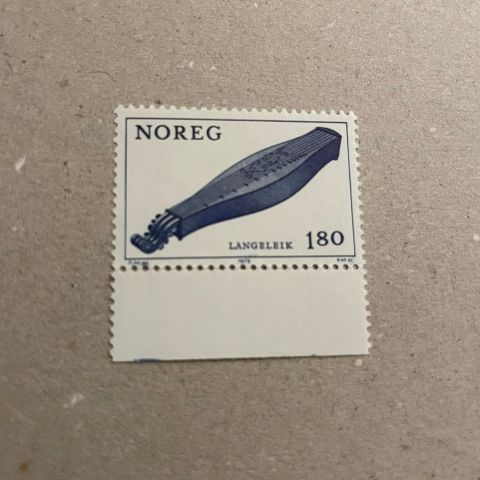 Norske frimerker 1978