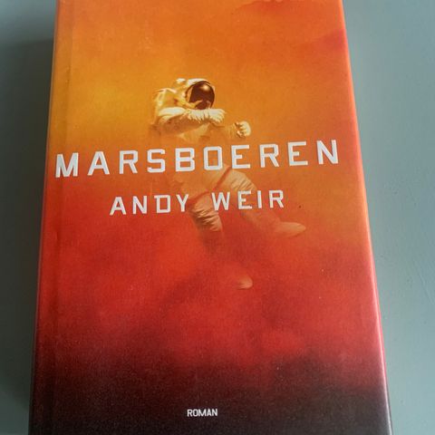 Boka Marsboeren av Andy Weir selges