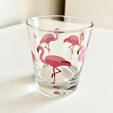 Flamingo glass , SOMMARFINT IKEA