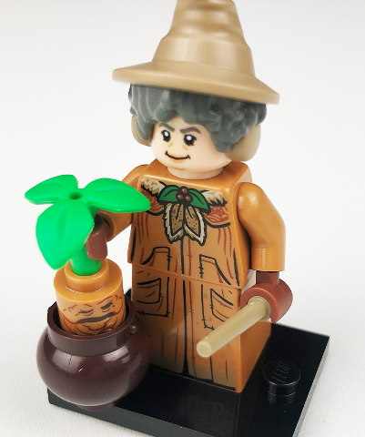 100% Ny Lego Harry Potter serie 2 minifigur Professor Sprout