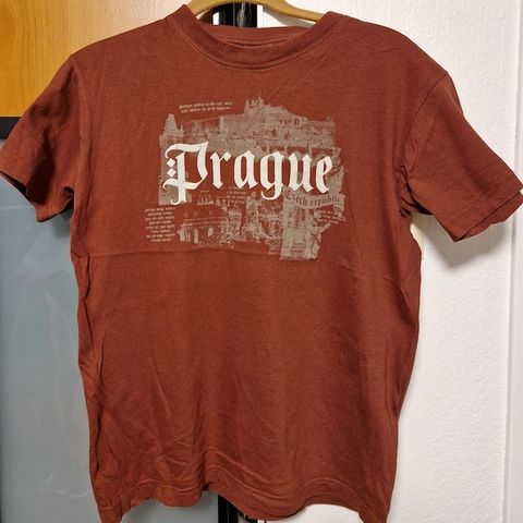 Prague Czech Republic T-skjorte Praha Tsjekkia