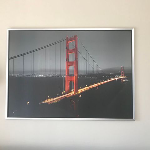 Golden gate bilde fra IKEA