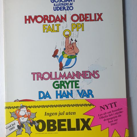 Asterix Hvordan Obelix falt oppi trollmannen gryte