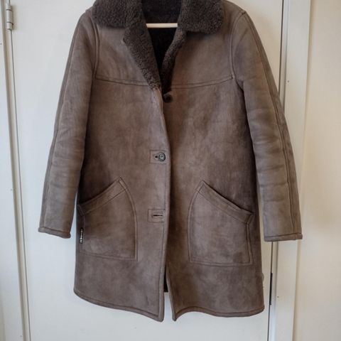 Shearling jakke