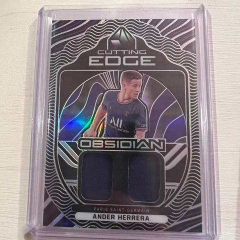 Ander Herrera Obsidian patch fotballkort 136/149