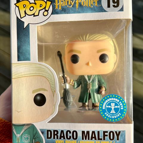 Funko Pop! Draco Malfoy (Quidditch) | Harry Potter (16) Excl. Underground Toys