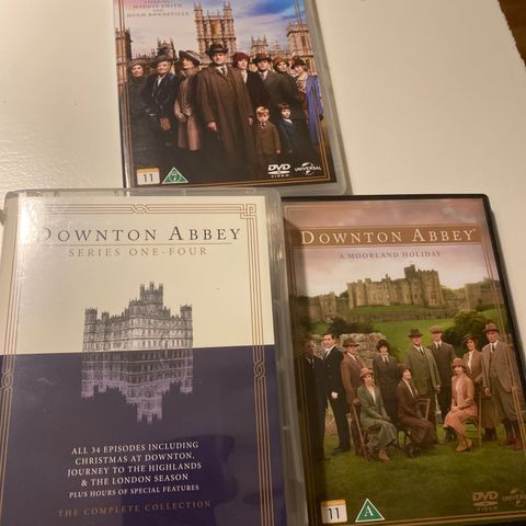 Downton Abbey sesong 1-5 (Norsk tekst) Dvd